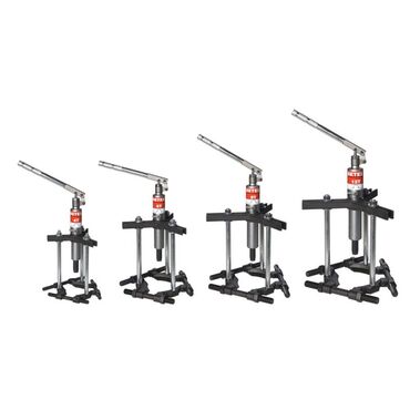 Tri-section hydraulic puller set